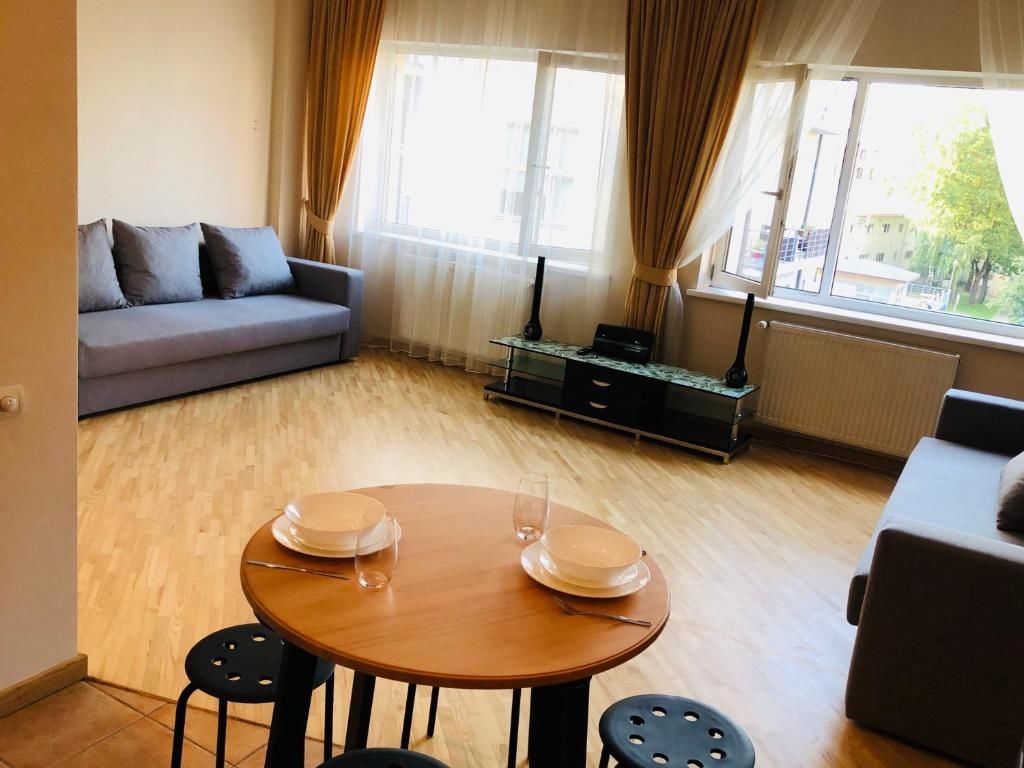 Апартаменты Studio for four 10min from Riga Old Town Рига